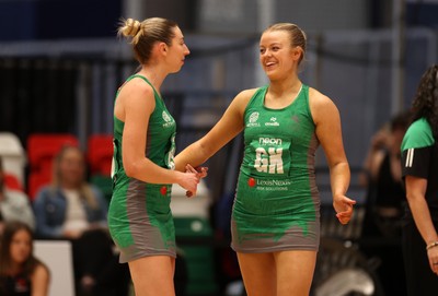 160525 - Cardiff Dragons v Nottingham Forest - Netball Super League - Alex Johnson of Cardiff Dragons