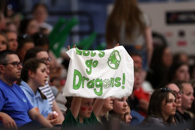 160525 - Cardiff Dragons v Nottingham Forest - Netball Super League - Fans