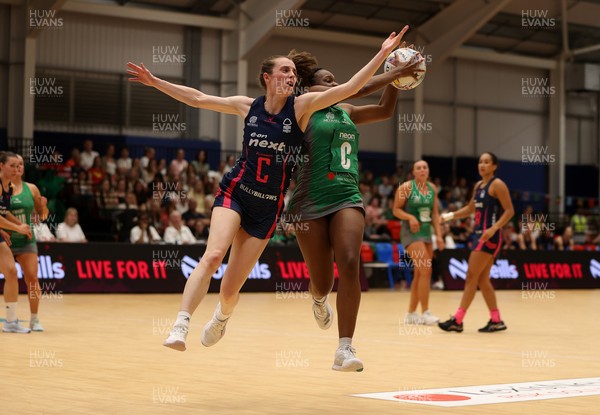 160525 - Cardiff Dragons v Nottingham Forest - Netball Super League - Khanyisa Chawane of Cardiff Dragons