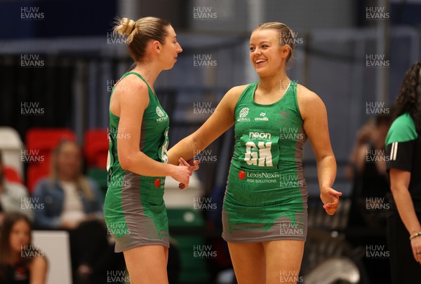 160525 - Cardiff Dragons v Nottingham Forest - Netball Super League - Alex Johnson of Cardiff Dragons