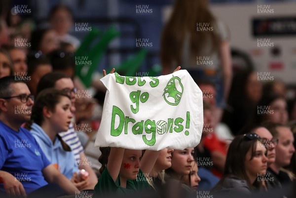 160525 - Cardiff Dragons v Nottingham Forest - Netball Super League - Fans