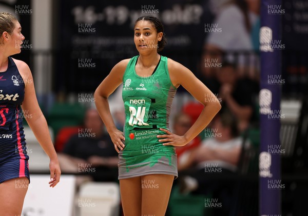 160525 - Cardiff Dragons v Nottingham Forest - Netball Super League - Celena Appleby-Prince of Cardiff Dragons