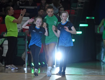 260424 - Cardiff Dragons v Strathclyde Sirens - Vitality Netball Super League - 