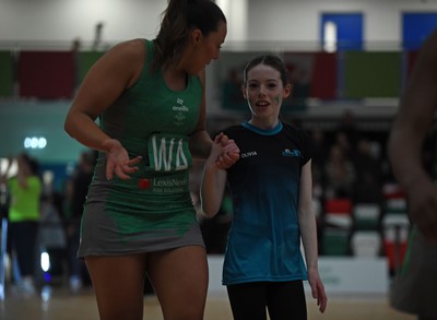 260424 - Cardiff Dragons v Strathclyde Sirens - Vitality Netball Super League - 