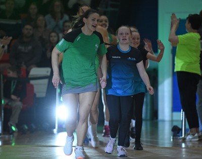 260424 - Cardiff Dragons v Strathclyde Sirens - Vitality Netball Super League - 