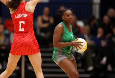 260424 - Cardiff Dragons v Strathclyde Sirens - Vitality Netball Super League - 