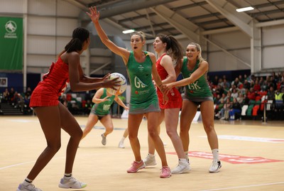 260424 - Cardiff Dragons v Strathclyde Sirens - Vitality Netball Super League - 