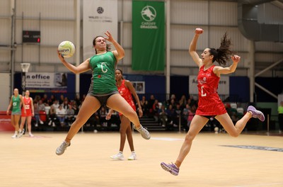 260424 - Cardiff Dragons v Strathclyde Sirens - Vitality Netball Super League - 