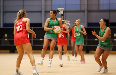 260424 - Cardiff Dragons v Strathclyde Sirens - Vitality Netball Super League - 