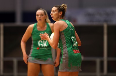 260424 - Cardiff Dragons v Strathclyde Sirens - Vitality Netball Super League - 