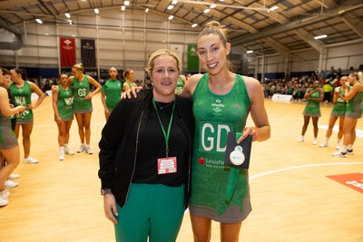 260424 - Cardiff Dragons v Strathclyde Sirens - Vitality Netball Super League - 