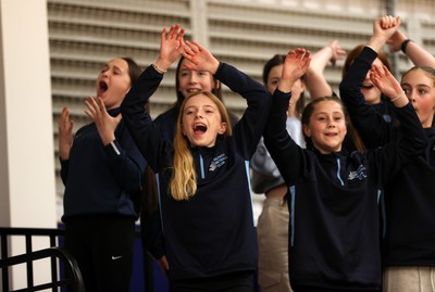 260424 - Cardiff Dragons v Strathclyde Sirens - Vitality Netball Super League - 