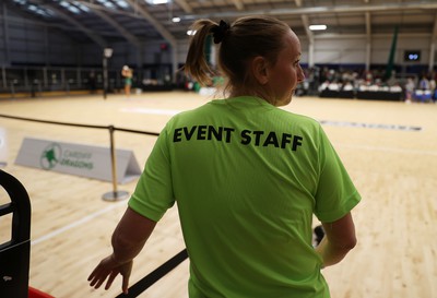 260424 - Cardiff Dragons v Strathclyde Sirens - Vitality Netball Super League - 