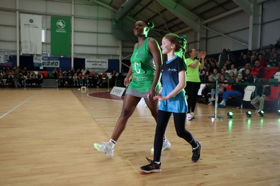 260424 - Cardiff Dragons v Strathclyde Sirens - Vitality Netball Super League - 