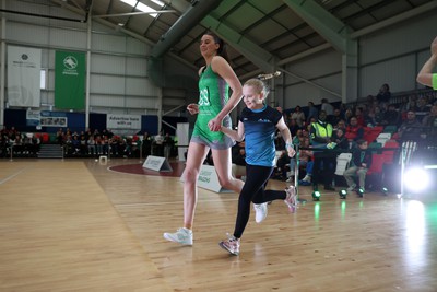 260424 - Cardiff Dragons v Strathclyde Sirens - Vitality Netball Super League - 