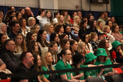 190424 - Cardiff Dragons v Surrey Storms - Vitality Netball Super League - Fans