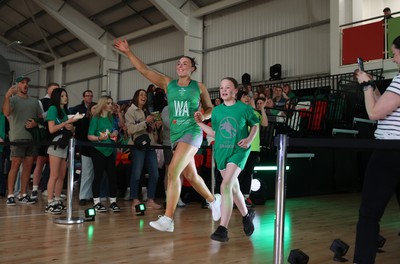 190424 - Cardiff Dragons v Surrey Storms - Vitality Netball Super League - Elle McDonald of Cardiff Dragons