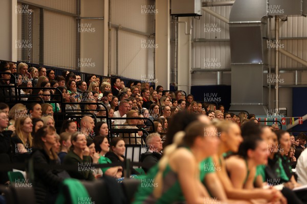 190424 - Cardiff Dragons v Surrey Storms - Vitality Netball Super League - Fans