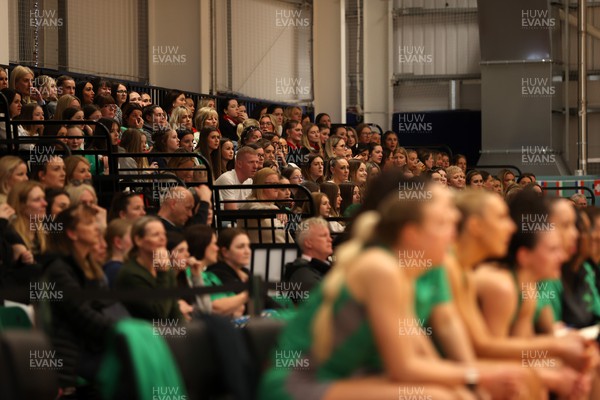 190424 - Cardiff Dragons v Surrey Storms - Vitality Netball Super League - Fans