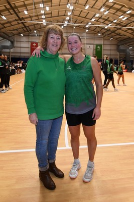 220225 - Cardiff Dragons v Birmingham Panthers - Netball Super League - Player of the match Bethan Dyke of Cardiff Dragons