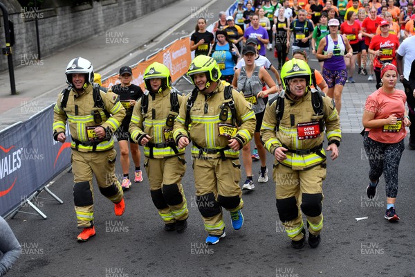 011023 - Principality Building Society Cardiff Half Marathon 2023 - Firefighters