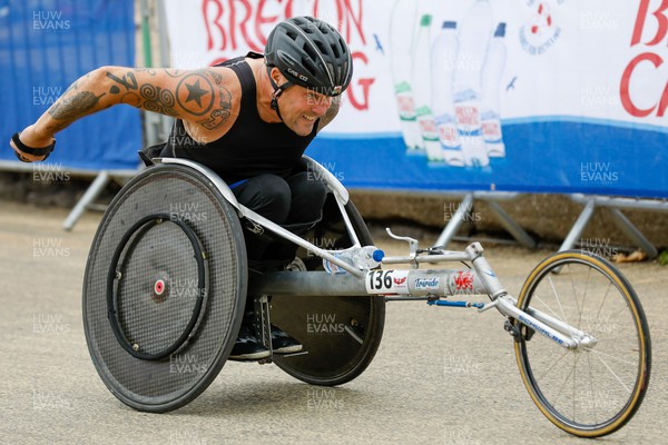 011023 - Principality Building Society Cardiff Half Marathon 2023 - Cardiff Bay - Wheelchair race