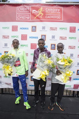 061019 - Run4Wales - Cardiff University Cardiff Half Marathon 2019 - Elite Men's Winners - 