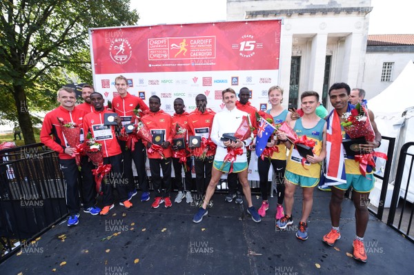 071018 - Cardiff University Cardiff Half Marathon - England (3rd), Uganda (1st) and Australia (2nd) in the men's team event