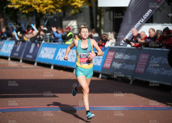 071018 - Cardiff University Cardiff Half Marathon - Celia Sullohern of Australia