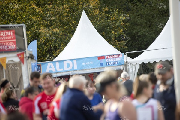 071018 - Cardiff University Cardiff Half Marathon - the event village