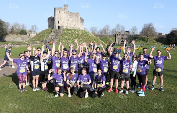270322 - Cardiff University Cardiff Half Marathon - 100 Club Runners Team Photo