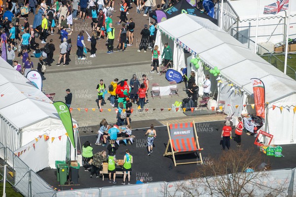 270322 - Cardiff University Cardiff Half Marathon - Runners village