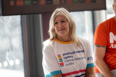 300926 - Run4Wales - Press Conference ahead of the Cardiff Half Marathon which takes place this Sunday 4th October - Tracey MacNamara