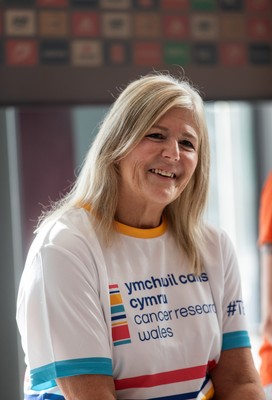 300926 - Run4Wales - Press Conference ahead of the Cardiff Half Marathon which takes place this Sunday 4th October - Tracey MacNamara