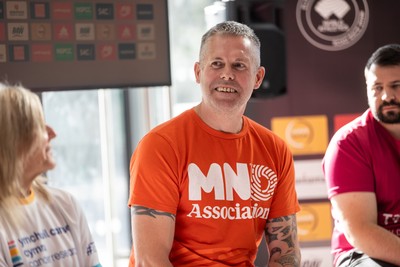 300926 - Run4Wales - Press Conference ahead of the Cardiff Half Marathon which takes place this Sunday 4th October - Lee Prescott