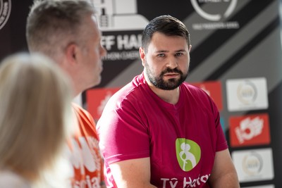 300926 - Run4Wales - Press Conference ahead of the Cardiff Half Marathon which takes place this Sunday 4th October - Sam Jordan