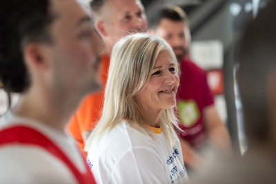 300926 - Run4Wales - Press Conference ahead of the Cardiff Half Marathon which takes place this Sunday 4th October - Tracey MacNamara