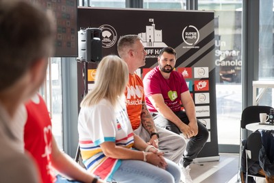 300926 - Run4Wales - Press Conference ahead of the Cardiff Half Marathon which takes place this Sunday 4th October - 