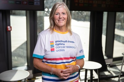300926 - Run4Wales - Press Conference ahead of the Cardiff Half Marathon which takes place this Sunday 4th October - Tracey MacNamara