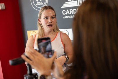 300926 - Run4Wales - Press Conference ahead of the Cardiff Half Marathon which takes place this Sunday 4th October - 