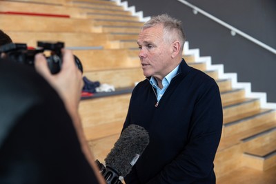 300926 - Run4Wales - Press Conference ahead of the Cardiff Half Marathon which takes place this Sunday 4th October - Run4Wales Chief Executive Matt Newman