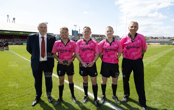 100525 - Cardiff Met Athletic v St Peters Athletic, Mens Division 5 Cup Final - Match Officials