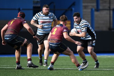 230526 - Cardiff Met v Glamorgan Wanderers - Mallet Cup Final - Action from the match