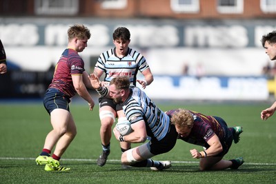 230526 - Cardiff Met v Glamorgan Wanderers - Mallet Cup Final - Shaun O'Rourke of Glamorgan Wanderers