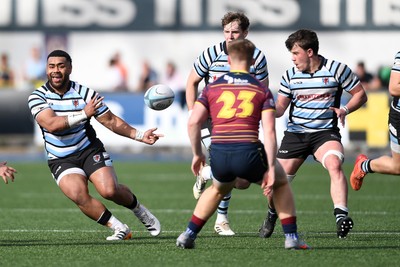 230526 - Cardiff Met v Glamorgan Wanderers - Mallet Cup Final - Action from the match