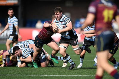 230526 - Cardiff Met v Glamorgan Wanderers - Mallet Cup Final - Action from the match
