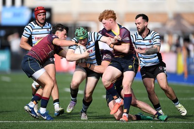 230526 - Cardiff Met v Glamorgan Wanderers - Mallet Cup Final - Action for the match