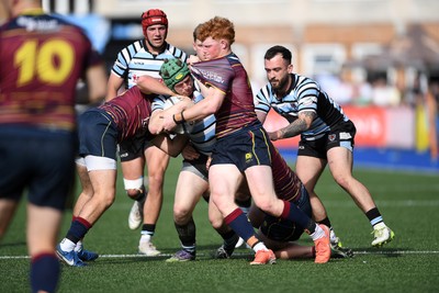 230526 - Cardiff Met v Glamorgan Wanderers - Mallet Cup Final - Action for the match