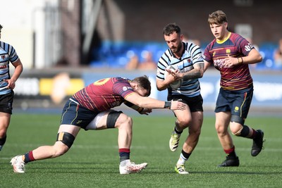 230526 - Cardiff Met v Glamorgan Wanderers - Mallet Cup Final - Action from the match