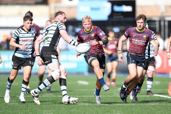 230526 - Cardiff Met v Glamorgan Wanderers - Mallet Cup Final - Action from the match